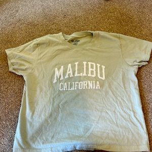 Brandy Melville t shirt, one size. Never worn, mint green color